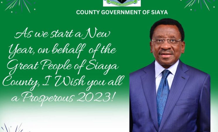 New Year Wishes from H.E Orengo