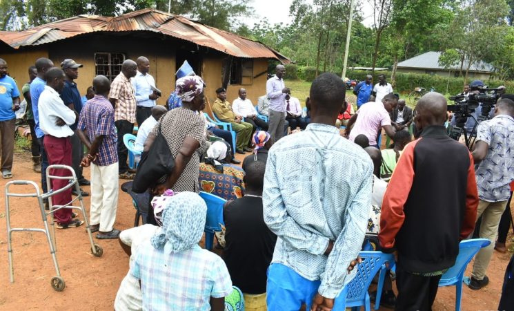 County Government of Siaya Extends Support to Bereaved Family Following Tragic Arson Attack in Ugunja