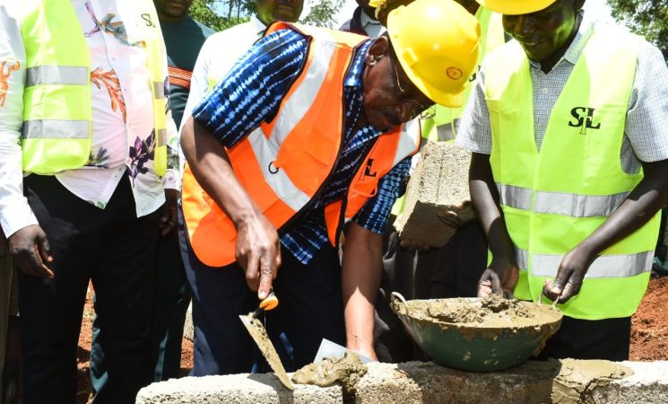 Boosting Public Service Access, Governor Orengo Lays Foundation For Ukwala Subcounty Offices