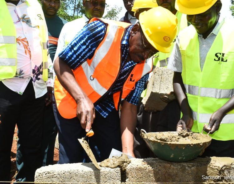 Boosting Public Service Access, Governor Orengo Lays Foundation For Ukwala Subcounty Offices