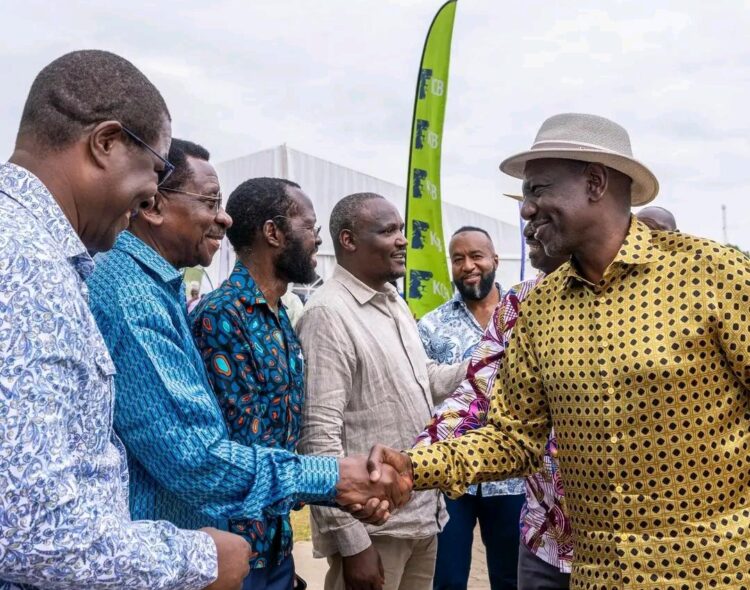 A Handshake With The President