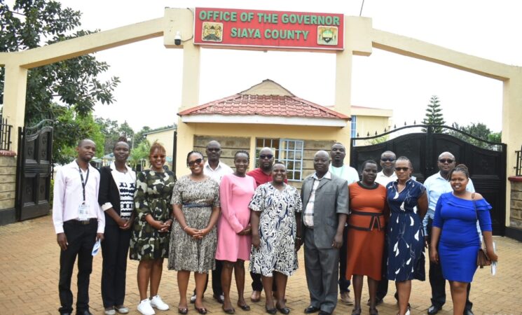 THE COUNTY GOVERNMENT OF SIAYA MEETS MULTI AGENCY SECTORIAL TEAM ON KENYA DEVOLUTION SUPPORT PROGRAM 11