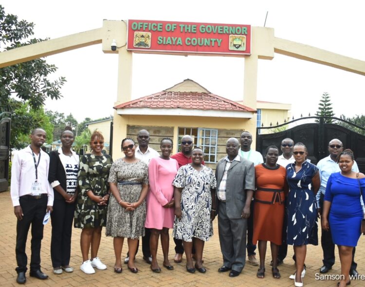 THE COUNTY GOVERNMENT OF SIAYA MEETS MULTI AGENCY SECTORIAL TEAM ON KENYA DEVOLUTION SUPPORT PROGRAM 11
