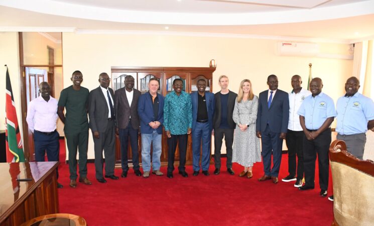 GOVERNOR ORENGO HOSTS THE FRED HOLLOWS FOUNDATION GLOBAL CEO