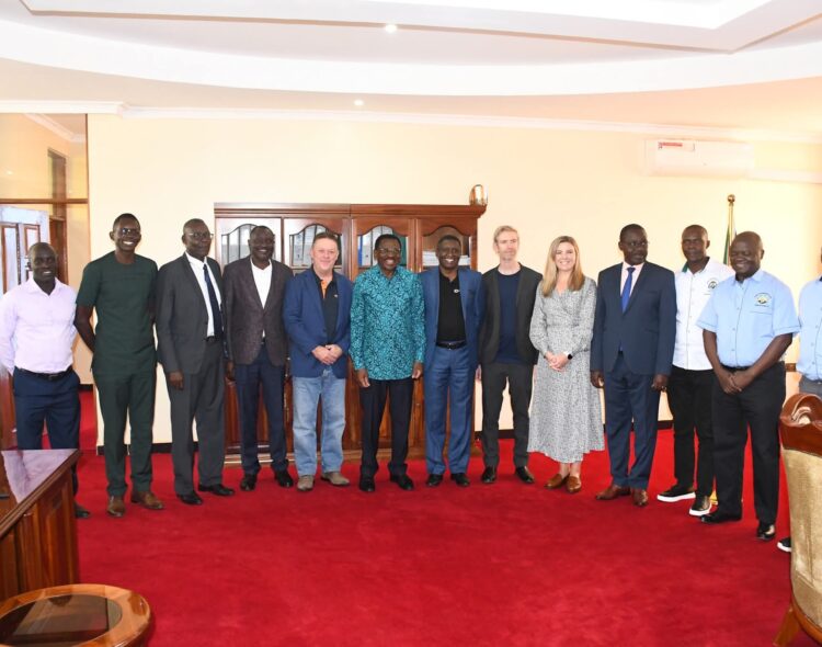 GOVERNOR ORENGO HOSTS THE FRED HOLLOWS FOUNDATION GLOBAL CEO