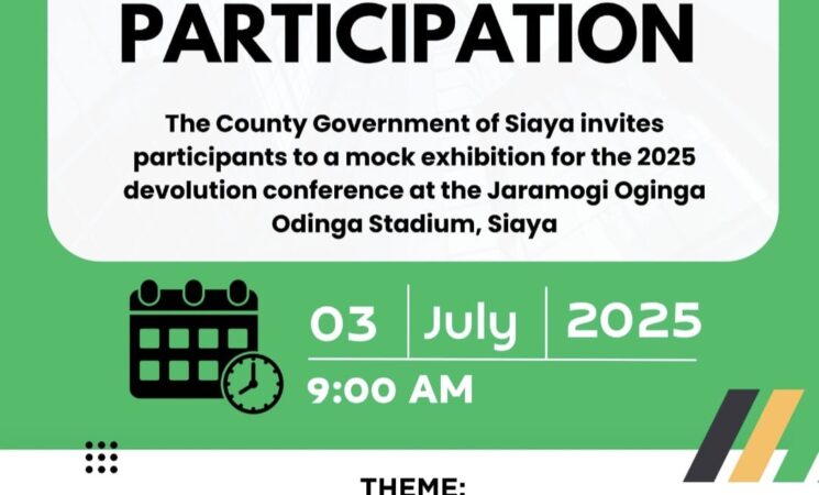Devolution Conference 2025: CALL FOR A MOCK PARTICIPATION on 3 July 2025 at JOOS