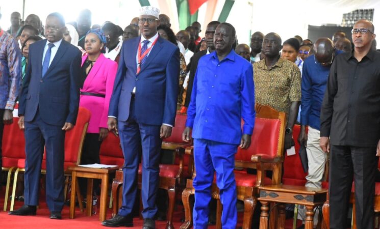 ODM Leader Raila Odinga Presides Over Day Two of the 9th Devolution Conference