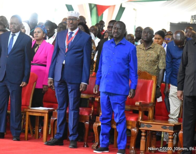 ODM Leader Raila Odinga Presides Over Day Two of the 9th Devolution Conference