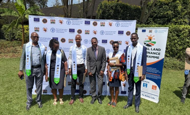 Graduation and Sensitization of County Leaders by FAO and EU