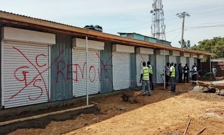 Siaya County Halts Illegal Constructions and Encroachments in Town CBD.