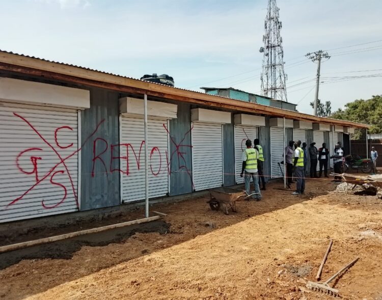 Siaya County Halts Illegal Constructions and Encroachments in Town CBD.