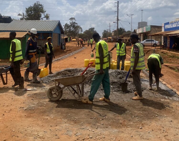 Siaya County Officials Inspect Strategic Sega Market Link Road