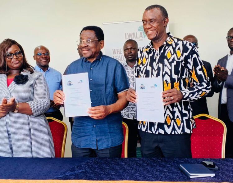 NYALORE ADMINISTRATION SIGNS MOU WITH LWALA COMMUNITY ALLIANCE