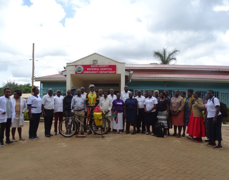 Cycling for Change: A Journey to Break the Silence on Postpartum Depression Across Kenya.