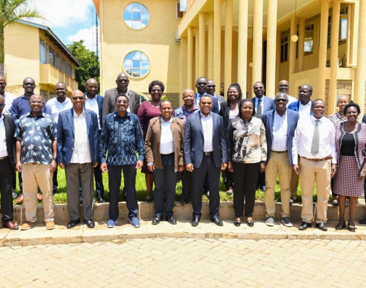 NUPEA AND KENGEN PAYS A COURTESY CALL TO GOVERNOR ORENGO
