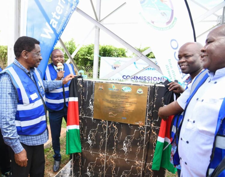 Governor Orengo Commissions 19.5M Water Project to Transform Ugenya