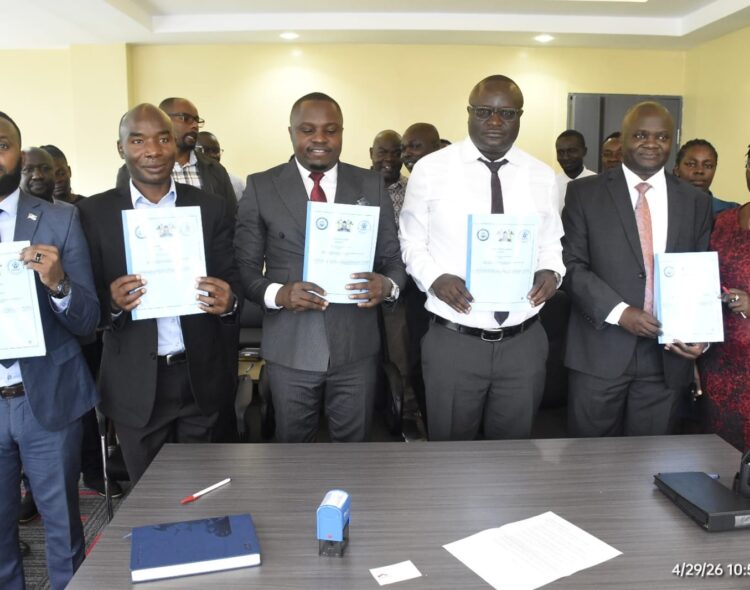 NYALORE GOVERNMENT AND ENVIRONMENT HEALTH PRACTITIONERS UNION SIGN RECOGNITION AGREEMENT