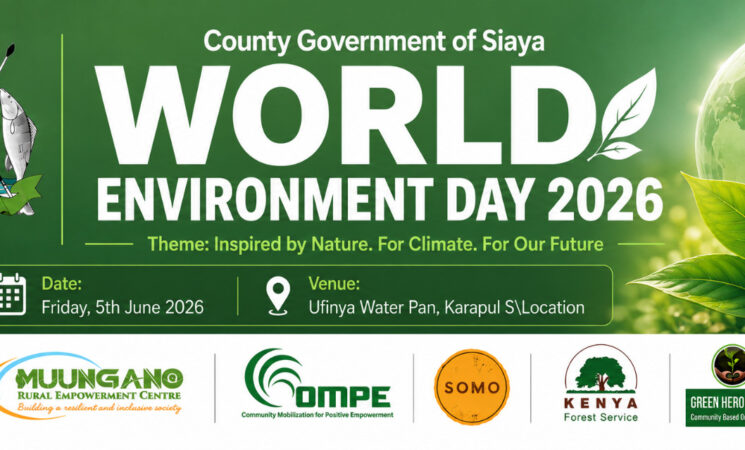 Ufinya Dam to Host Siaya’s World Environment Day 2026 Celebrations