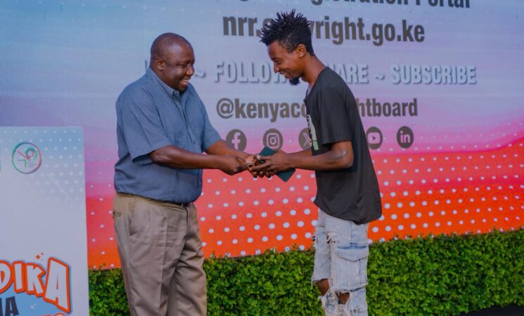 #OwnYourWork: Siaya Youth Artists Urged to Guard Their Genius as KECOBO Offers Free Registration