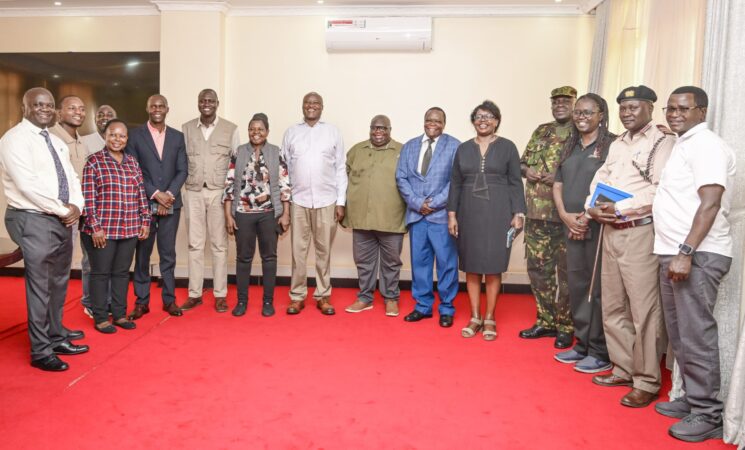 COURTESY CALL FROM STATE DEPARTMENT FOR WILDLIFE