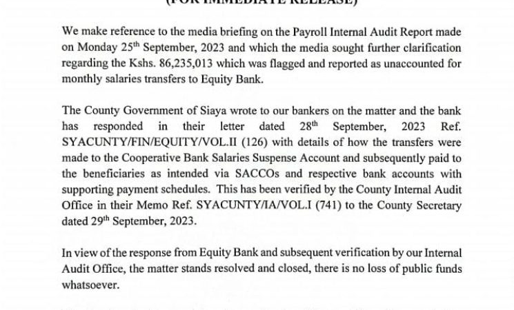 Payroll-Internal-Audit-Report-Press-Release