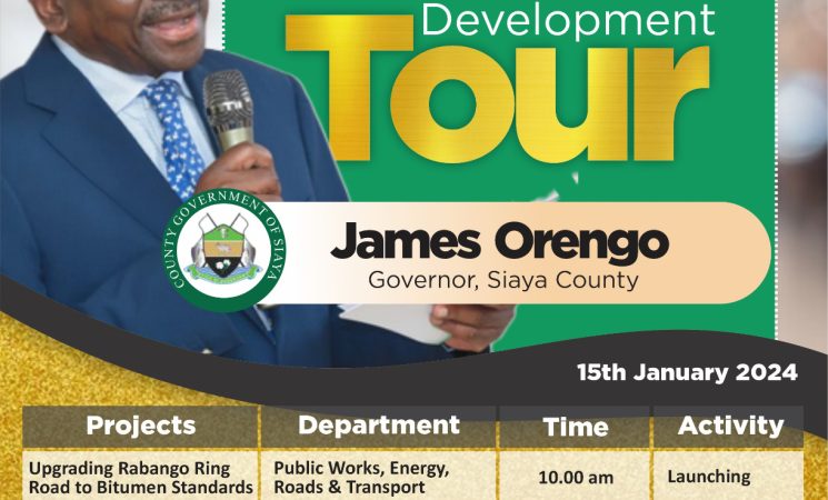 Governor's Development Tour 15th January 2024