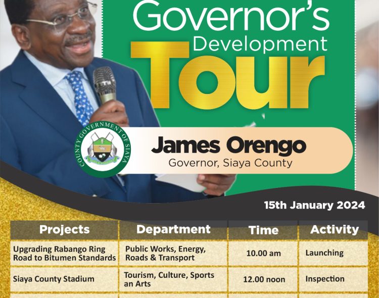 Governor's Development Tour 15th January 2024