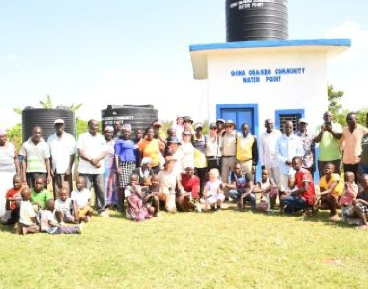 Obambo and Usenge Residents in Central Alego Receive Clean Piped Water