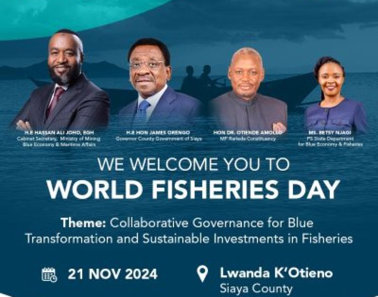 World Fisheries Day 2024: Luanda Kotieno to Host the Landmark Event