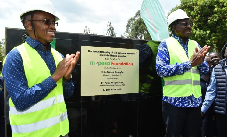 SIAYA, SAFARICOM PARTNER TO INITITIATE THE CONSTRUCTION OF STATE- OF-THE-ART TINGARE HEALTH CENTER