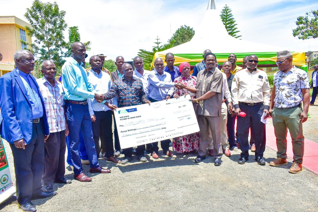 Siaya Disburses Ksh 9.9 Million Matching Grants to Strengthen SACCOs
