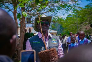 Chief Officer during Mazingira Celebration
